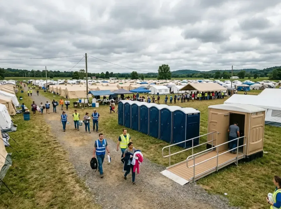 disaster-relief-camp-restrooms-010 — frequently asked questions, Dumpster & Portable Bathrooms Rental in Grosse Pointe Farms…